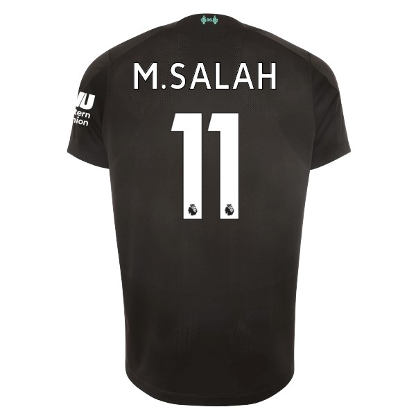 Camiseta Liverpool NO.11 M.Salah Tercera equipo 2019-20 Negro